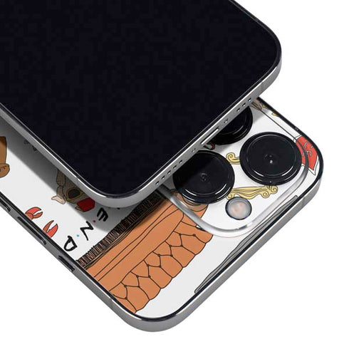 Warner Bros Classic FRIENDS Icons iPhone 14 Pro Skin